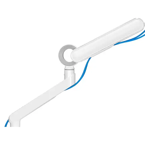 Equip Soporte de escritorio para monitor de 17«-35», blanco