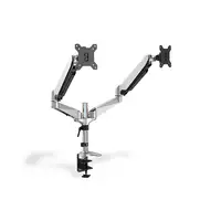 Digitus Soporte universal de mesa para monitor doble con resorte de gas
