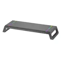 Mars Gaming MGS-ONE Negro, Soporte Monitor RGB Chroma, Tamaño Ajustable, Soporte S