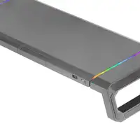 Mars Gaming MGS-ONE Negro, Soporte Monitor RGB Chroma, Tamaño Ajustable, Soporte S