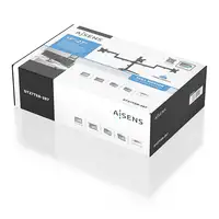 AISENS Soporte de mesa con peana eco giratorio e inclinable para 3 monitores 10kg