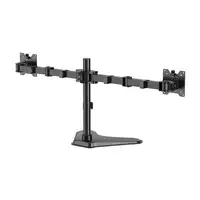 AISENS Soporte de Mesa Con Peana Eco Giratorio e Inclinable para Monitor/TV 20kg (