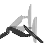 AISENS Soporte De Pared Pro Contrapeso Giratorio E Inclinable Para Monitor/tv 9kg