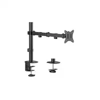 Gembird MA-D1-01 soporte para monitor 81,3 cm (32") Escritorio Negro