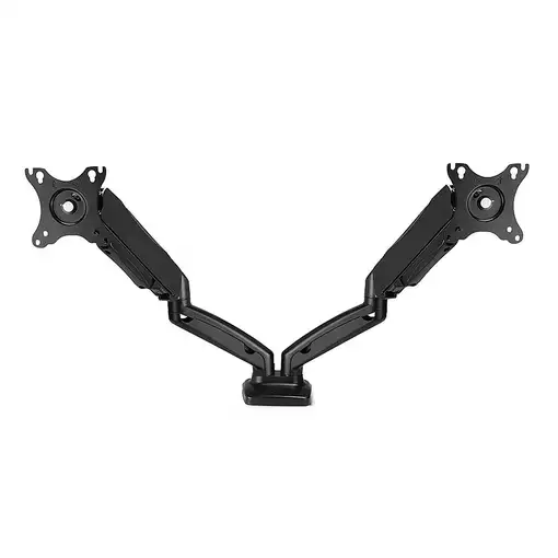Lindy 40706 soporte para monitor 68,6 cm (27") Escritorio Negro