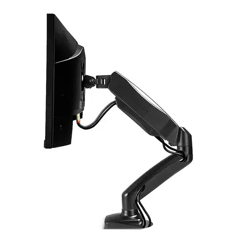 Lindy 40706 soporte para monitor 68,6 cm (27") Escritorio Negro