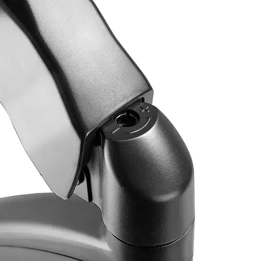 Lindy 40706 soporte para monitor 68,6 cm (27") Escritorio Negro