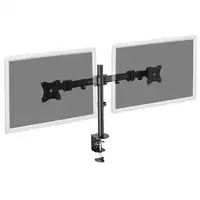 Digitus Soporte dual universal de monitor con sujeción por agarre