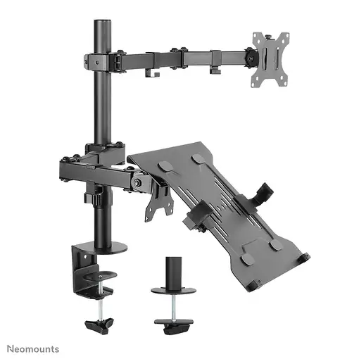 Neomounts FPMA-D550NOTEBOOK Brazo de monitor con soporte para portátil 10-32"