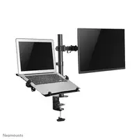 Neomounts FPMA-D550NOTEBOOK Brazo de monitor con soporte para portátil 10-32"