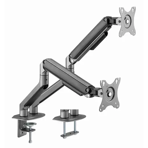Gembird MA-DA2-05 soporte para monitor 81,3 cm (32") Escritorio Gris
