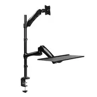 LogiLink BP0030 soporte para monitor 68,6 cm (27") Escritorio Negro