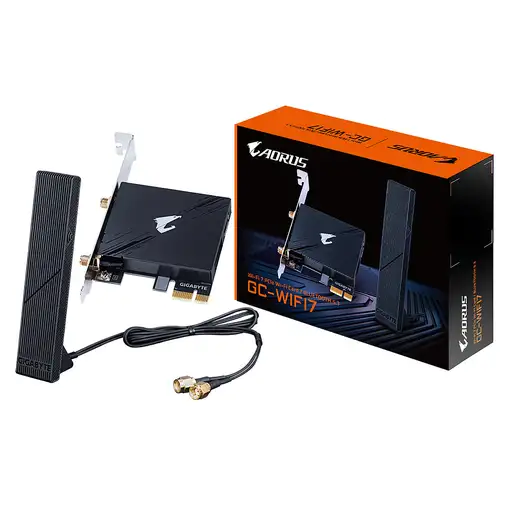 GIGABYTE GC-WIFI7 adaptador y tarjeta de red Interno WLAN / Bluetooth 5800 Mbit/s