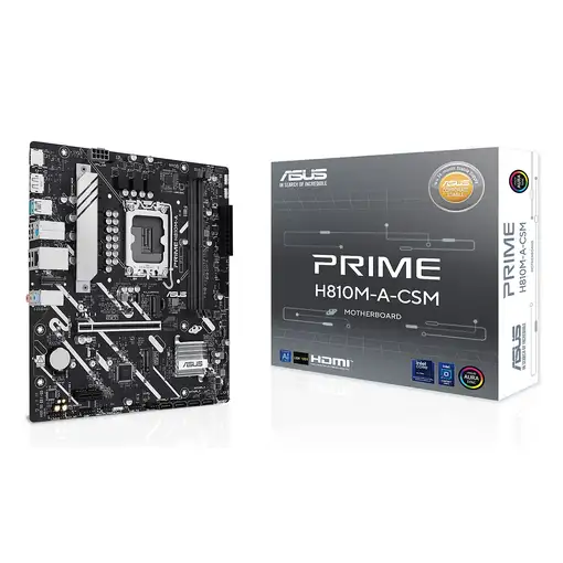 ASUS PRIME H810M-A-CSM Intel H810 LGA 1851 (Socket V1) micro ATX