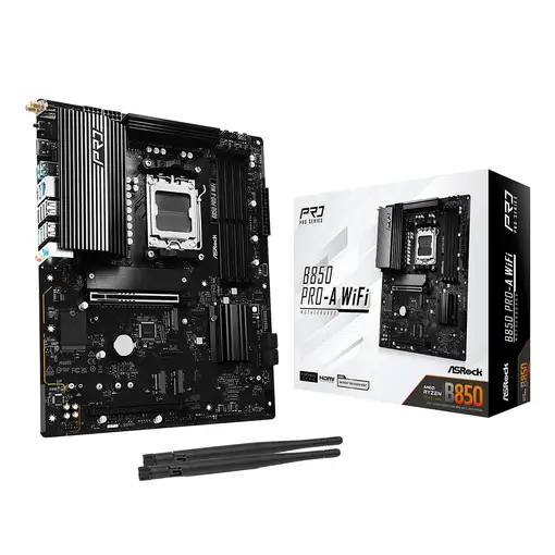 Asrock B850 Pro-A WiFi AMD B850 Zócalo AM5 ATX