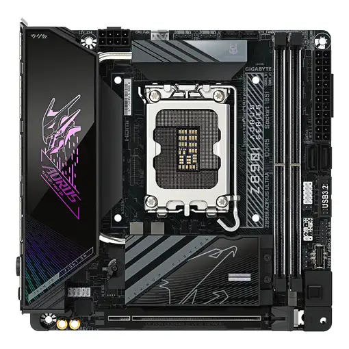 GIGABYTE Placa base Z890I AORUS ULTRA - Compatible con CPUs Intel Core Ultra (Seri