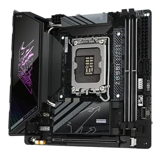 GIGABYTE Placa base Z890I AORUS ULTRA - Compatible con CPUs Intel Core Ultra (Seri