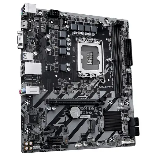 GIGABYTE H810M H Placa base - Procesadores Intel Core Ultra (Serie 2), VRM de 4+1+