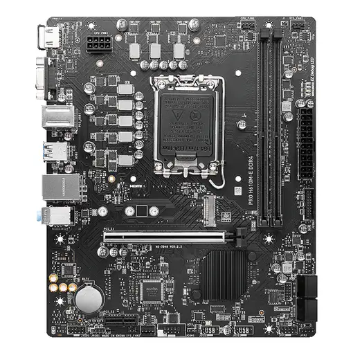 MSI PRO H610M-E DDR4 placa base Intel H610 LGA 1700 micro ATX