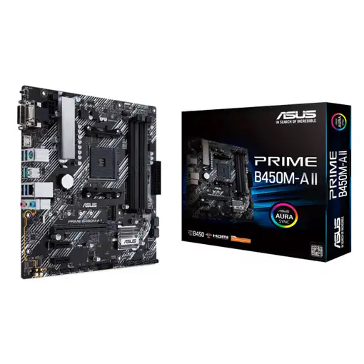 ASUS PRIME B450M-A II AMD B450 Zócalo AM4 micro ATX