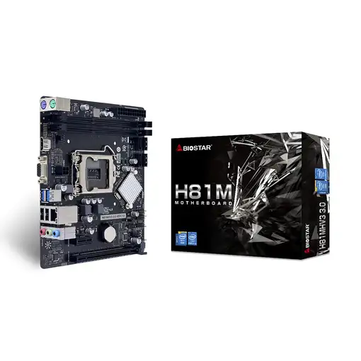 Biostar H81MHV3 3.0 H81 Intel® H81 LGA 1150 (Zócalo H3) micro ATX