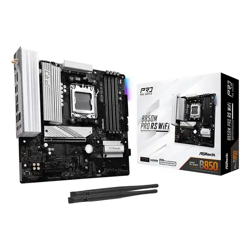 Asrock B850M Pro RS WiFi AMD B850 Zócalo AM5 micro ATX