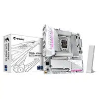 GIGABYTE B860M AORUS ELITE WF6E ICE Placa base - CPUs Intel Core Ultra, VRM de 12+