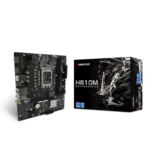Biostar H610MT-E placa base Intel H610 LGA 1700 micro ATX
