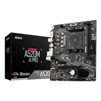 MSI A520M-A PRO placa base AMD A520 Zócalo AM4 micro ATX