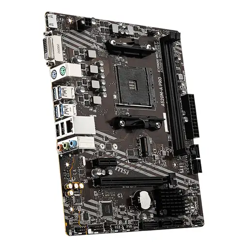 MSI A520M-A PRO placa base AMD A520 Zócalo AM4 micro ATX