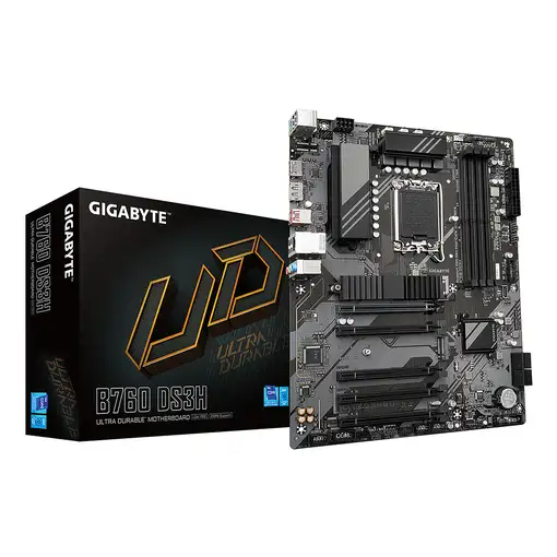 GIGABYTE B760 DS3H Placa Base - Compatible con procesadores Intel Core de 14ª gene
