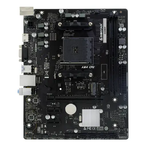 Biostar A520MHP placa base AMD A520 Zócalo AM4 micro ATX