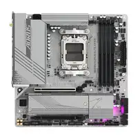 GIGABYTE B650M AORUS ELITE AX ICE Placa base - AMD Ryzen serie 9000, VRM de 12+2+2