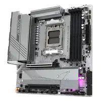 GIGABYTE B650M AORUS ELITE AX ICE Placa base - AMD Ryzen serie 9000, VRM de 12+2+2