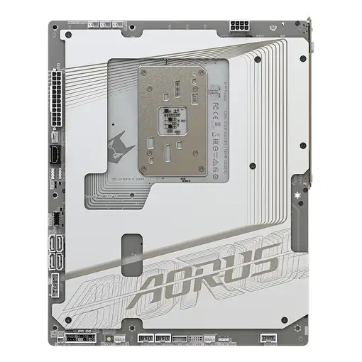 GIGABYTE B650E AORUS STEALTH ICE Placa base - AMD Ryzen serie 9000, VRM de 12+2+2