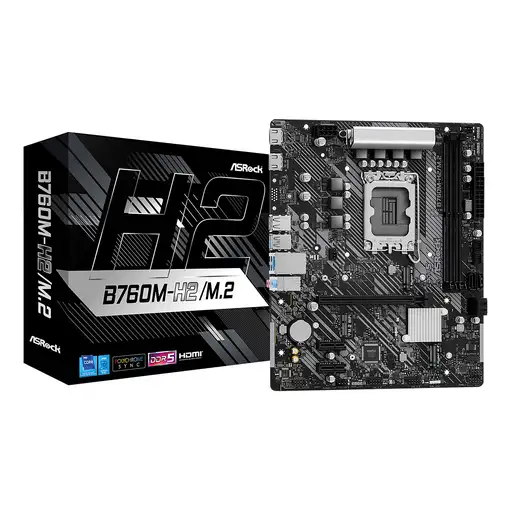 Asrock B760M-H2/M.2 Intel B760 LGA 1700 micro ATX