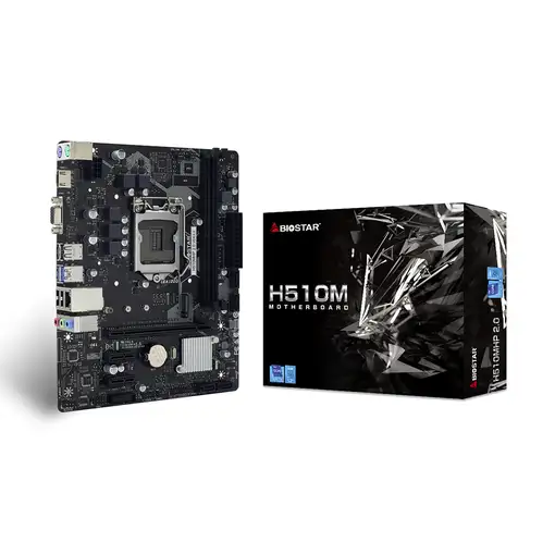 Biostar H510MHP 2.0 placa base Intel H510 LGA 1200 (Socket H5) micro ATX