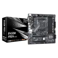 Asrock B450M Pro4 R2.0 AMD B450 Zócalo AM4 micro ATX