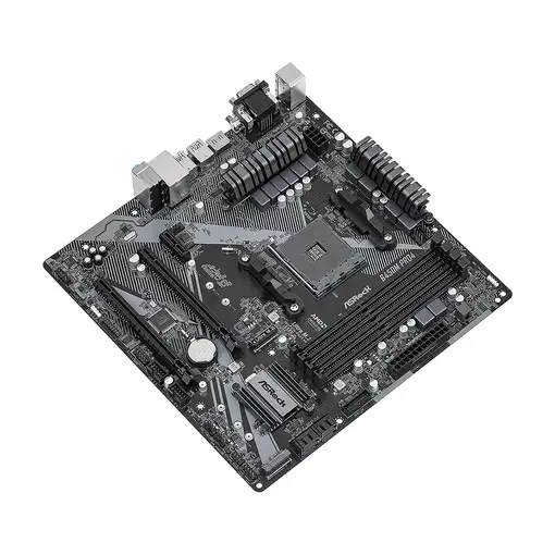 Asrock B450M Pro4 R2.0 AMD B450 Zócalo AM4 micro ATX