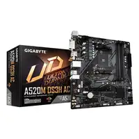 GIGABYTE A520M DS3H AC Placa Base - Procesadores AMD Ryzen Serie 5000, VRM de 5+3