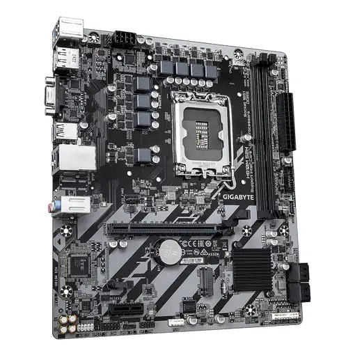 GIGABYTE H810M S2H Placa base - Procesadores Intel Core Ultra (Serie 2), VRM de 4+