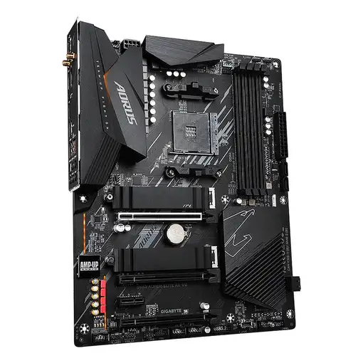GIGABYTE B550 AORUS ELITE AX V2 Placa base - Procesadores AMD Ryzen 5000, VRM de 1