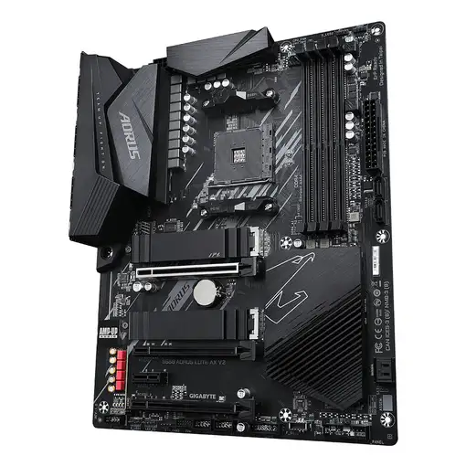 GIGABYTE B550 AORUS ELITE AX V2 Placa base - Procesadores AMD Ryzen 5000, VRM de 1