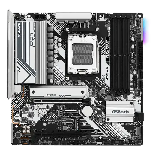 Asrock B650M Pro RS AMD B650 Zócalo AM5 micro ATX