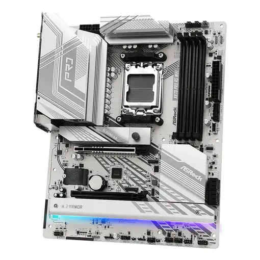 Asrock X870 Pro RS WiFi AMD X870 Zócalo AM5 ATX