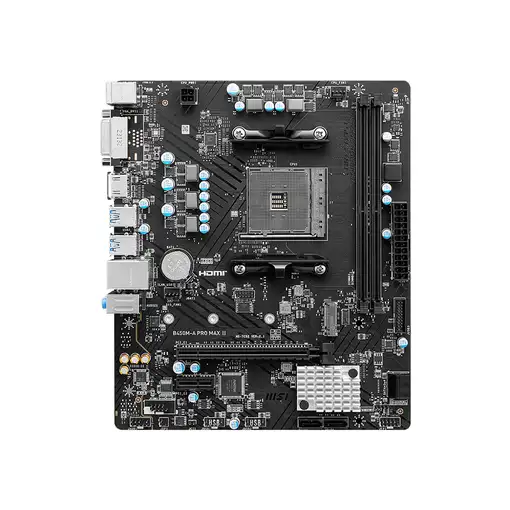 MSI B450M-A PRO MAX II placa base AMD B450 Zócalo AM4 micro ATX