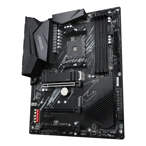GIGABYTE B550 AORUS ELITE V2 Placa base - Procesadores AMD Ryzen 5000, VRM de 12+2