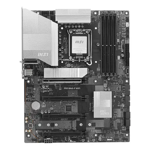 MSI PRO B860-P WIFI placa base Intel B860 LGA 1851 (Socket V1) ATX
