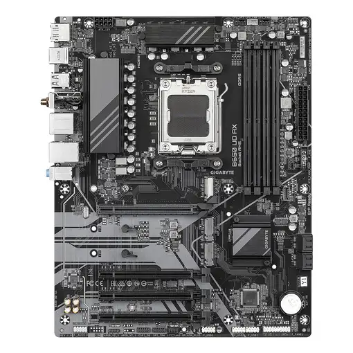 GIGABYTE B650 UD AX Placa Base - Compatible con CPUs AMD Ryzen Serie 9000, VRM de