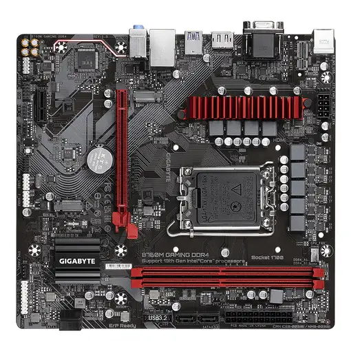 GIGABYTE B760M GAMING DDR4 Placa base - Soporta CPUs Intel Core de 14ª generación,